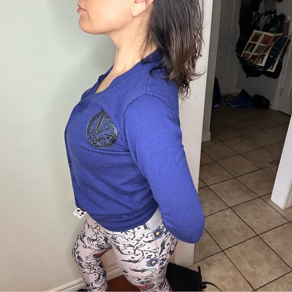 Versace Jeans Blue Cardigan - Picture 17 of 17